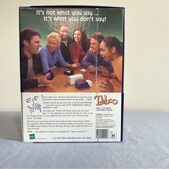 Hasbro Taboo Game - Picture 2 of 9